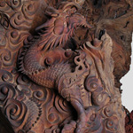 巨型香樟木九龙树根雕 (18) Large Camphor Wood Nine Dragon Root Carving
