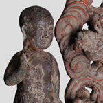 铜释迦太子像 (40B) Bronze Figure of Birth of Buddha