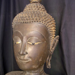 铜雕佛像 (C25A) Bronze Figure of Buddha